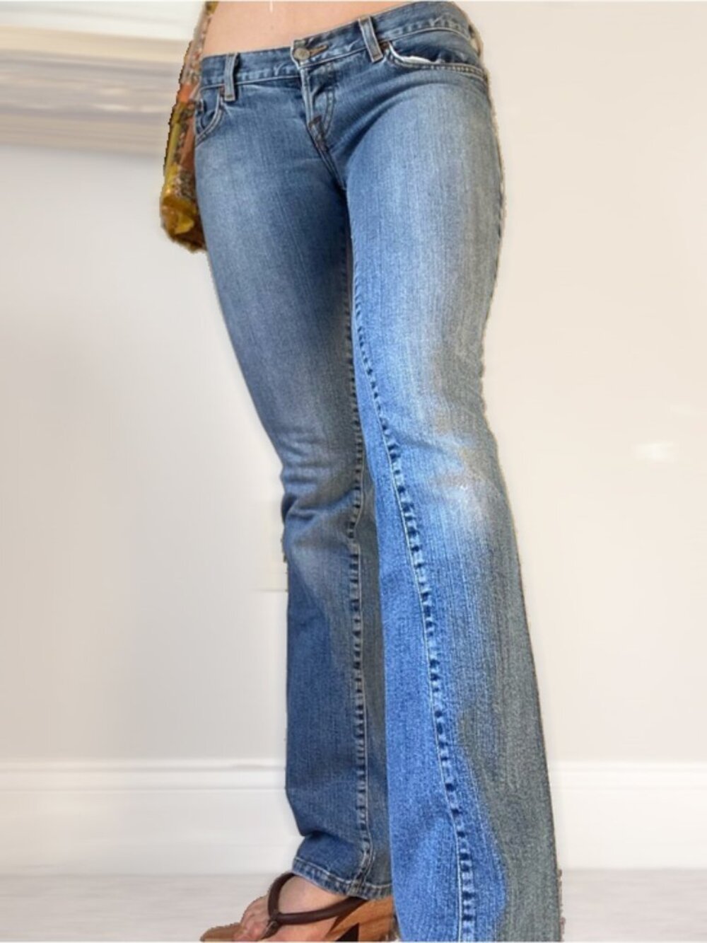 Vintage Lucky Brand Ultra Low Rise Bootcut Jeans - Size 0/25